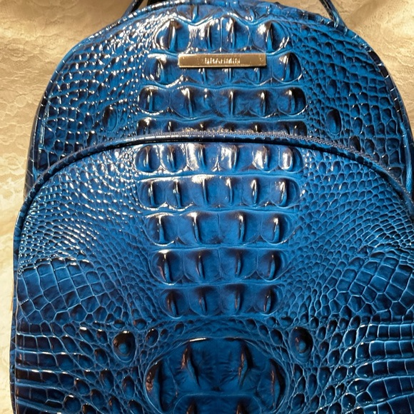 NWT BRAHMIN SAPPHIRE CHELCY BACKPACK - Picture 2 of 6